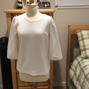 White Ann Taylor Blouse